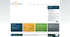 Desktop Screenshot of bankstownairport.com.au